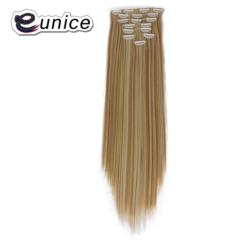 ռ  ƮƮ Ŭ  ͽټ 24 inch 8 / 17 Ŭ Ǯ   ǽ eunice hair extensions #27/613